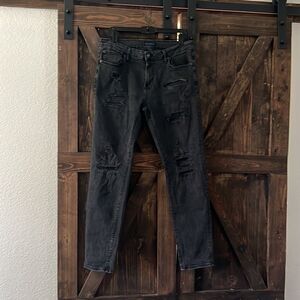 Aeropostale skinny distressed  Jeans 34x32